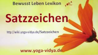 Satzzeichen