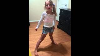Cute 6 year old dancing to trini dem girls
