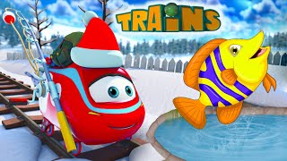 Videosammlung mit Loks Züge Trains - Animationsfilme für Kinder