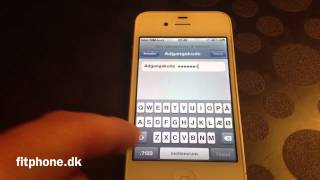Hvordan tilslutter jeg min iPhone til WiFi?