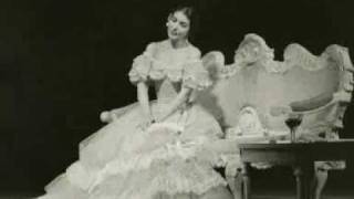 Maria Callas - Violetta aria - La Traviata - Scala, live 01 19 1956