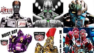 Real Steel HYLAS VS ATOM & ZEUS & AMBUSH & Noisy Boy & Midas & METRO & Twin Cities