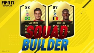 FIFA 17 Squad Builder - THE MAGICIAN! w/ SIF Coutinho / 88 Coutinho + TIF Benteke / 87 Benteke!
