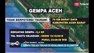 Gempa 5,4 Skala Richter Guncang Aceh Barat, Senin Malam - iNews Pagi 16/10
