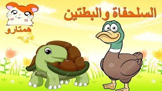 قصص اطفال  السلحفأة والبطتين | قصص عربية