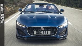 2021 Jaguar F-Type P300 Convertible | Bluefire | Driving, Interior, Exterior