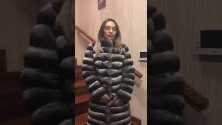 Видео отзыв - шуба из шиншиллы