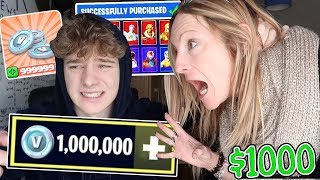 kid spends $1000 on FORTNITE with mom’s Credit Card...
