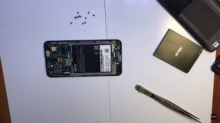 Asus ZenFone Go ZC500TG - разборка, замена разъёма / disassembly, replacement charging connector