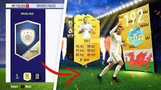BEST 192 FUT DRAFT REWARD PACKS IN FIFA HISTORY!!! - (FIFA 18 Pack Opening)