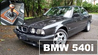 BMW 540i (E34) com câmbio manual | Garagem do Bellote TV