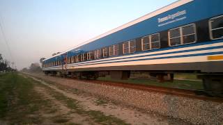 Alco RSD-39 664 + 3 coches hacia Merlo - Sarmiento