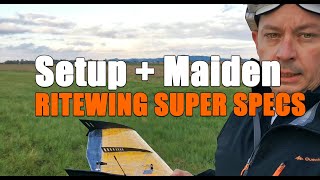 My Setup + Maiden : Ritewing Super Specs 37"