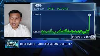 Investor Waspadai Demo UU Ciptaker, Ini Dampaknya Bagi IHSG