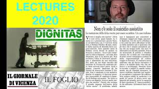 LECTURES 2020: "Non c'è solo il suicidio assistito. Un caso." (IL FOGLIO)