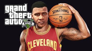 GTA 5 MOD VITA REALE #30 - giochiamo a BASKET!