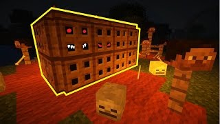 КЛЕТКА С МОНСТРАМИ В MINECRAFT!
