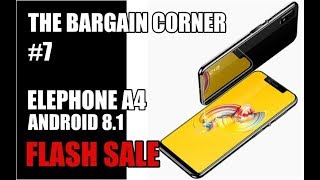ELEPHONE A4 4G Smartphone - Android 8.1 - 3GB+16GB