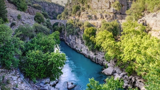 Поход по каньону Кёпрюлю (Köprülü Kanyon) во время отдыха в Анталии