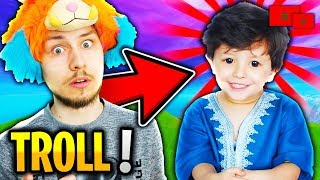 JE ME FAIS PASSER POUR UN ARABE AVEC CE GAMIN MAROCAIN SUR FORTNITE BATTLE ROYALE !