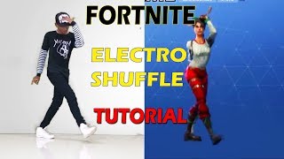 Fortnite Electro Shuffle Step By Step Tutorial | Fortnite Dance In Real Life | Dance FreaX