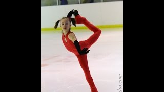 Неустроева Полина Фигурное катание 1 юношеский разряд