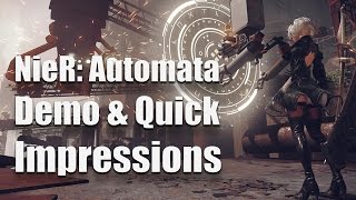 NieR: Automata Full Demo + Quick Impressions