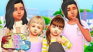 100 BABY CHALLENGE MAKEOVER!?? // THE SIMS 4