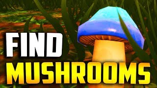 WHERE TO FIND SHIELDS MUSHROOMS in FORTNITE!  "Consume hop rocks, apples or mushrooms"