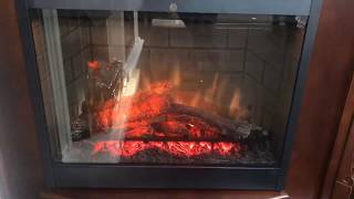 Видео Электрокамин Dimplex Optiflame Symphony 26 (DF2608). Мебельная выставка KIFF 2019