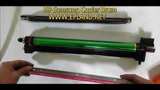 HP&Samsung 칼라 복사기 드럼 간단하게 수리하는방법 opc 드럼브레이드 대전롤러 pcr 스폰지롤러교체 CLT-R809 R804 R808 R858 드럼유니트