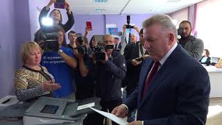 Вячеслав Шпорт принял участие в Едином дне голосования