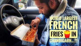 Longest Fries ? in Chandigarh || World's Longest French Fries at Helly & Chilly Cafe in Chandigarh