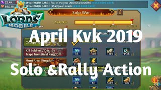 Deadly kvk of april 2019 Lords Mobile By I Am Naveen|Lords Mobile Solo Trap Action Kvk 2019