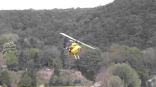 T-Rex 600 CF im Hughes 500 E Rumpf