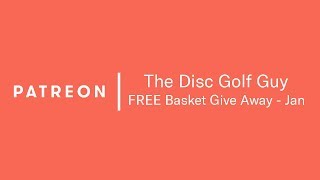 FREE Portable Basket Giveaway for Patreon Supporters - from Jan 2018