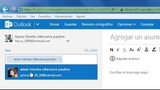 enviar archivo por hotmail