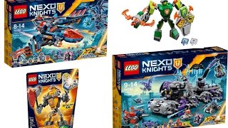 Lego Nexo Knights 2017 Official Set Pictures