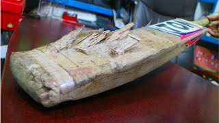 100% Damage Cricket Bat Full Repair Amazing Skill In Sports Bangladesh। Dipu Vlogs