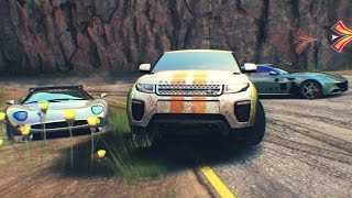 Asphalt 8 - Instant Acceleration Challenge (Range Rover Evoque 32 Racers 5 Laps Great Wall)