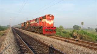 Twin Pair ALCo's - EMD version | Karnataka Express | indian railways
