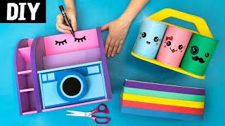 DIY Organizador de papelão ? 3 Ideias Incríveis para Organizar suas Coisas