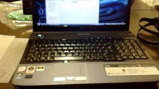 Newly bought acer 6930g