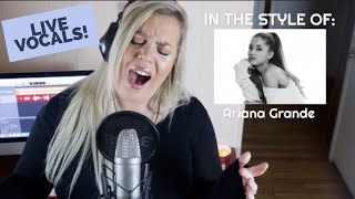 1 Girl 13 VOICES | Female Singer Impersonations (Ariana Grande, Adele, Céline Dion, + more)