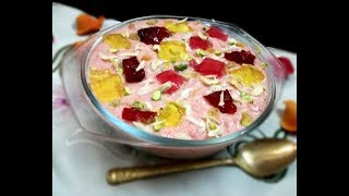 ঈদ স্পেশাল এরাবিয়ান ডেজার্ট লাব এ শিরিন ।। Lab e Shireen by Let's Cook It- Bangla