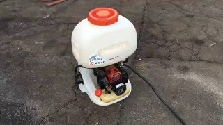 共立　15L 背負い動噴　SHPE701   使ってみました
