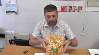Сухарики из Белого Хлеба со вкусом "Красная Икра".