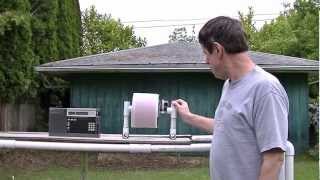 7" Longwave Ferrite Sleeve Loop Antenna Demonstration