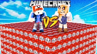 WYZWANIE WYBUCHOWE LUCKY BLOCKI MINECRAFT (TNT Lucky Block) | Vito vs Bella