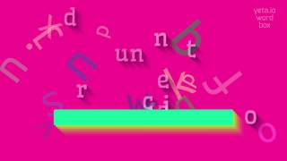 How to say "underaction"! (High Quality Voices)